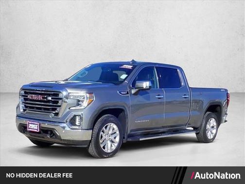 Satin Steel Metallic 2022 GMC Sierra 1500 SLT