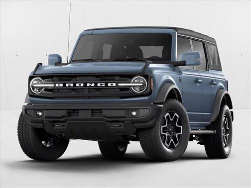 Azure Gray Metallic Tri-Coat 2025 Ford Bronco Outer Banks