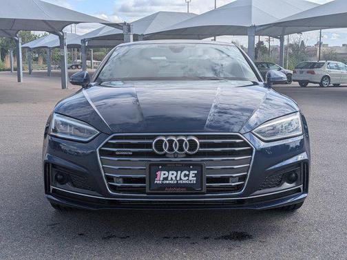 Scuba Blue Metallic 2018 Audi A5 2.0T Prestige