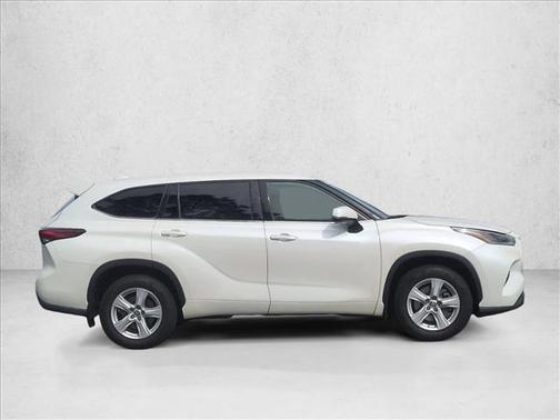 Blizzard Pearl 2021 Toyota Highlander LE