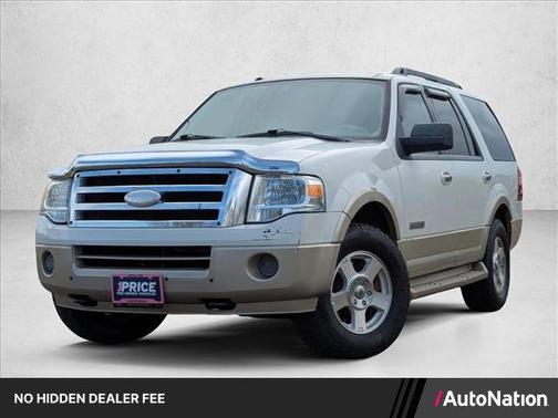 White Suede Clearcoat 2008 Ford Expedition Eddie Bauer
