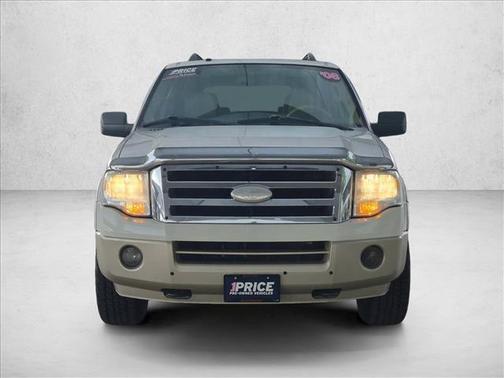 White Suede Clearcoat 2008 Ford Expedition Eddie Bauer