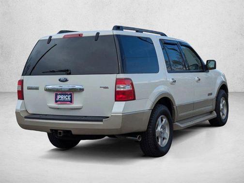 White Suede Clearcoat 2008 Ford Expedition Eddie Bauer