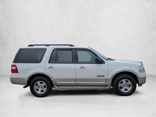 White Suede Clearcoat 2008 Ford Expedition Eddie Bauer