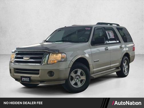 White Suede Clearcoat 2008 Ford Expedition Eddie Bauer