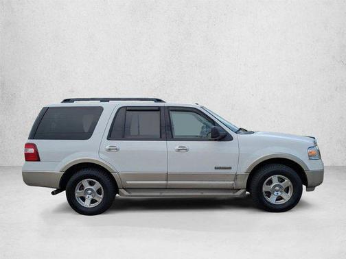 White Suede Clearcoat 2008 Ford Expedition Eddie Bauer