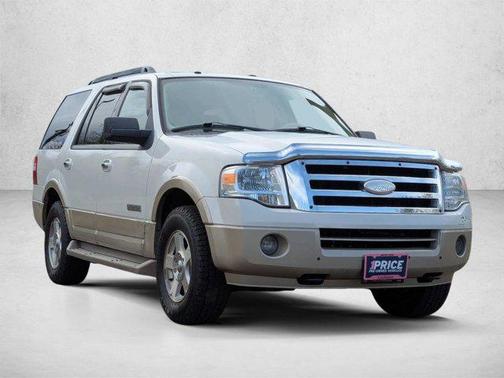 White Suede Clearcoat 2008 Ford Expedition Eddie Bauer