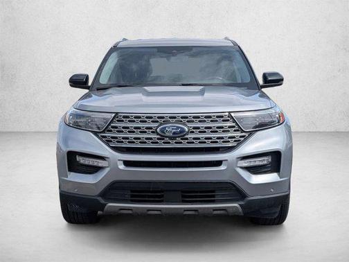 Iconic Silver Metallic 2021 Ford Explorer Limited