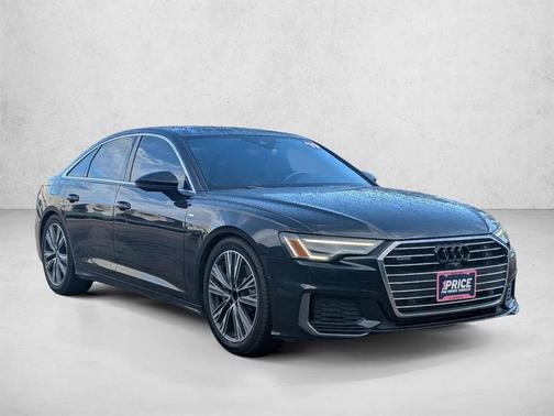 Black 2019 Audi A6 55 Premium Plus