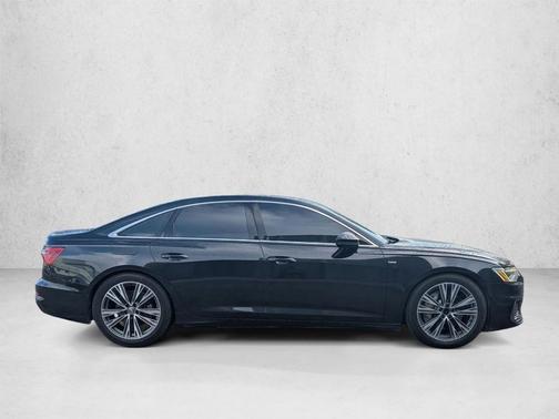 Black 2019 Audi A6 55 Premium Plus