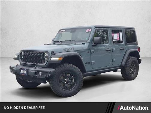 Anvil Clear Coat 2024 Jeep Wrangler Willys