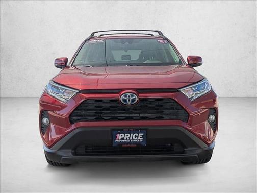 Ruby Flare Pearl 2021 Toyota RAV4 Hybrid XLE Premium
