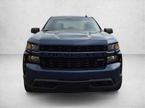 Northsky Blue Metallic 2021 Chevrolet Silverado 1500 Custom