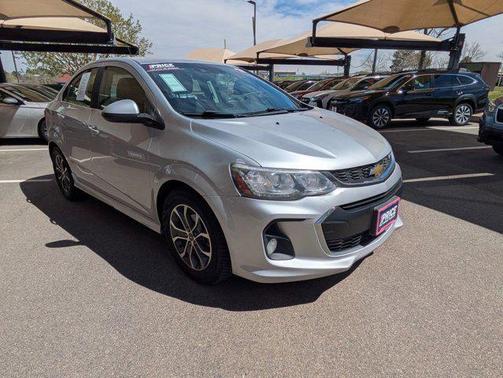 Silver Ice Metallic 2017 Chevrolet Sonic LT
