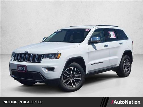 Bright White Clearcoat 2021 Jeep Grand Cherokee Limited