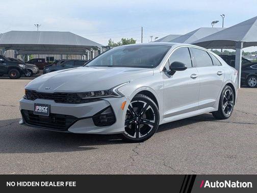 Wolf Gray 2021 Kia K5 GT-Line