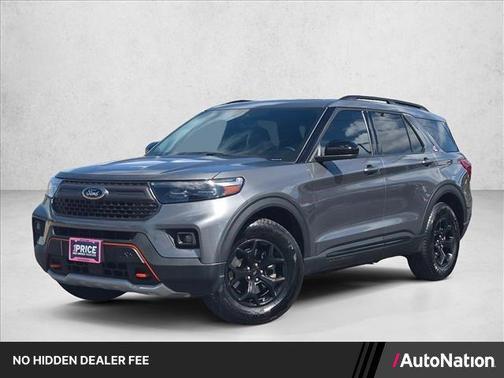Carbonized Gray Metallic 2022 Ford Explorer Timberline