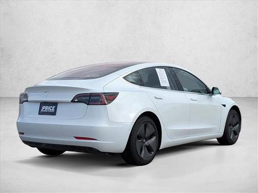 Pearl White Multi-Coat 2018 Tesla Model 3 Long Range