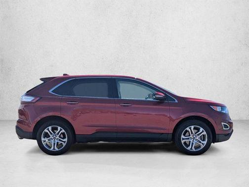 Ruby Red Metallic Tinted Clearcoat 2018 Ford Edge Titanium