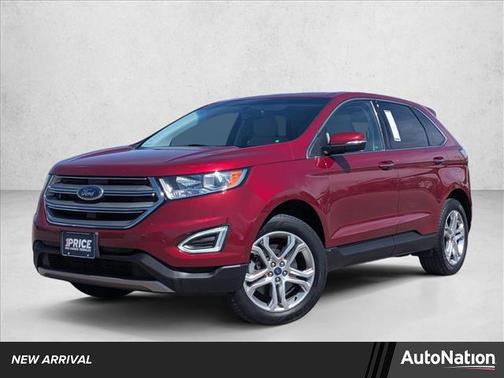 Ruby Red Metallic Tinted Clearcoat 2018 Ford Edge Titanium
