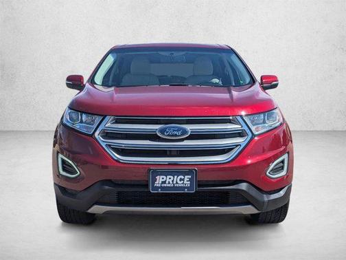 Ruby Red Metallic Tinted Clearcoat 2018 Ford Edge Titanium