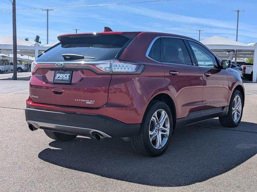 Ruby Red Metallic Tinted Clearcoat 2018 Ford Edge Titanium