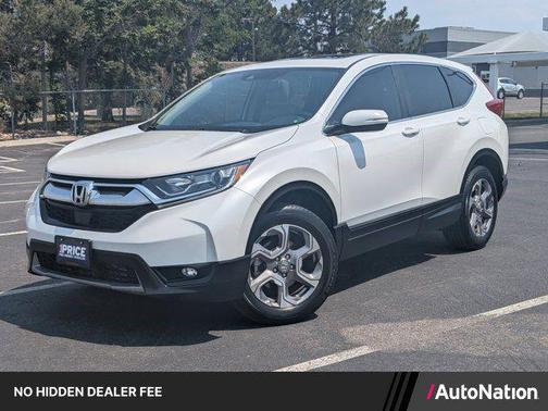 Platinum White Pearl 2019 Honda CR-V EX-L