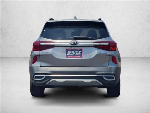 Steel Gray 2021 Kia Seltos SX Turbo