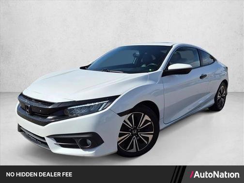 White Orchid Pearl 2017 Honda Civic EX-L
