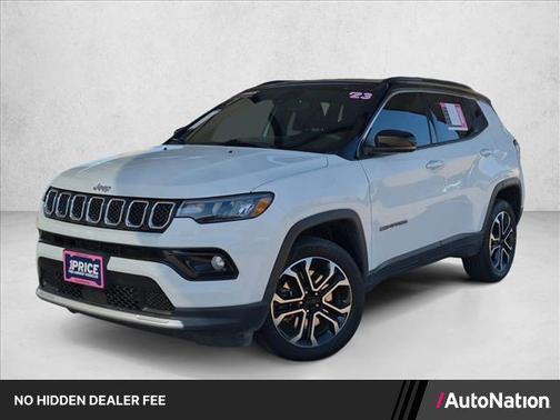 Bright White Clearcoat 2023 Jeep Compass Limited