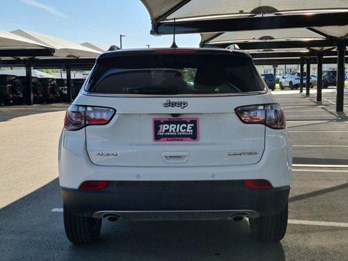 Bright White Clearcoat 2023 Jeep Compass Limited