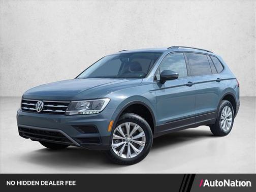 Blue 2019 Volkswagen Tiguan 2.0T S 4MOTION
