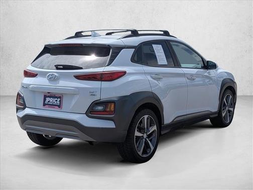 Chalk White 2020 Hyundai KONA Limited