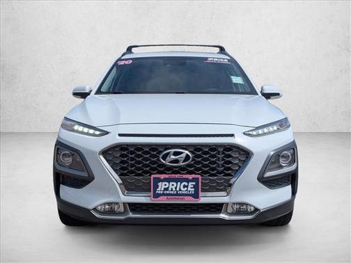 Chalk White 2020 Hyundai KONA Limited