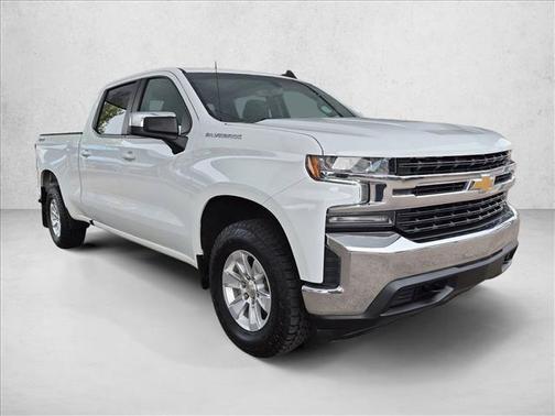 White 2021 Chevrolet Silverado 1500 LT