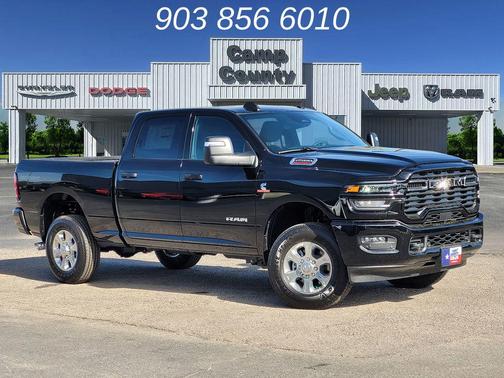 Diamond Black Crystal Pearlcoat 2026 RAM 2500 Lone Star Crew Cab 4x4 6'4' Box