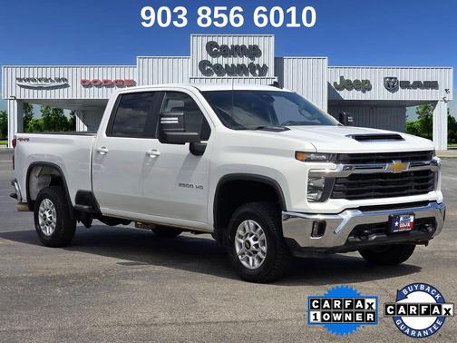 Summit White 2025 Chevrolet Silverado 2500 LT