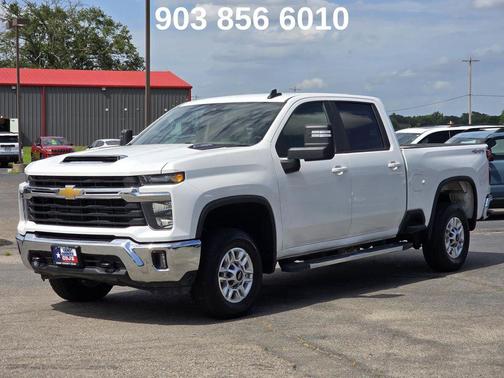 Summit White 2025 Chevrolet Silverado 2500 LT