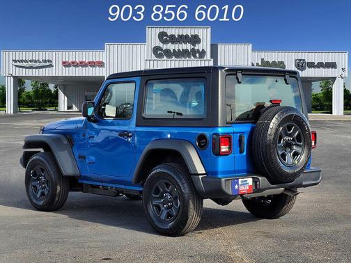 Hydro Blue Pearlcoat 2026 Jeep Wrangler Sport