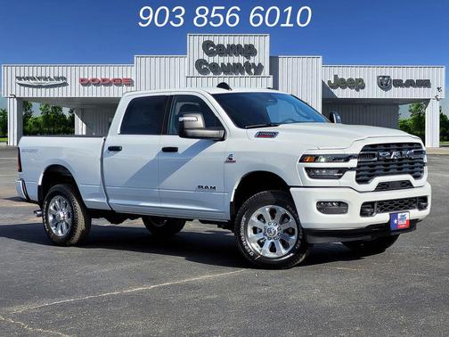 Bright White Clearcoat 2026 RAM 2500 Lone Star Crew Cab 4x4 6'4' Box