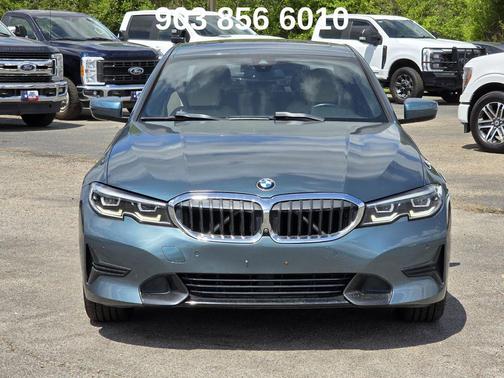 Blue 2021 BMW 330 330i