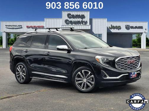 Ebony Twilight Metallic 2019 GMC Terrain Denali