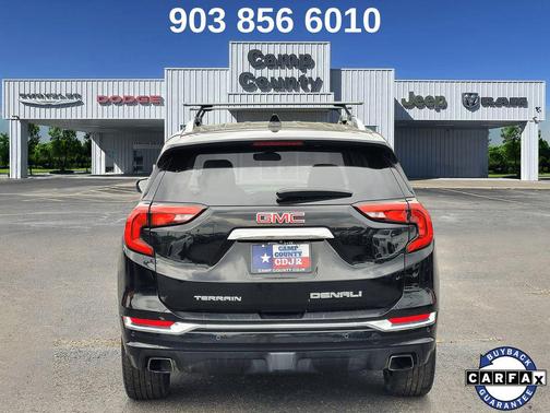 Ebony Twilight Metallic 2019 GMC Terrain Denali