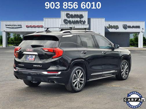 Ebony Twilight Metallic 2019 GMC Terrain Denali