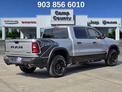Billet Silver Metallic Clearcoat 2025 RAM 1500 Rebel