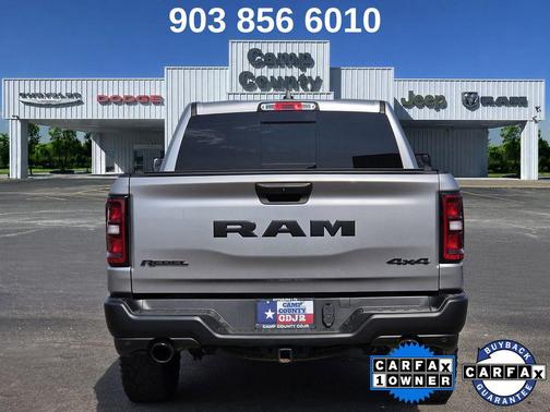Billet Silver Metallic Clearcoat 2025 RAM 1500 Rebel