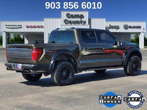 Shelter Green 2025 Ford F-150 Raptor