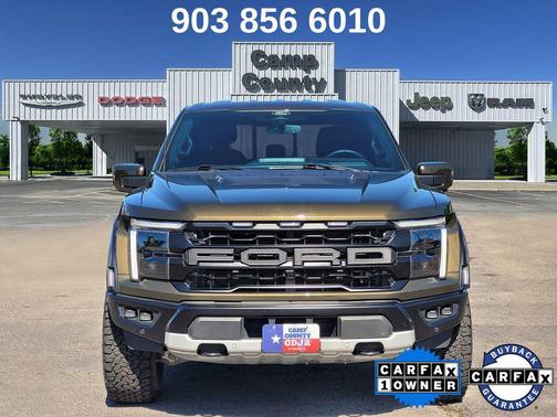 Shelter Green 2025 Ford F-150 Raptor