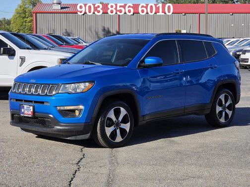Laser Blue Pearlcoat 2017 Jeep Compass Latitude FWD