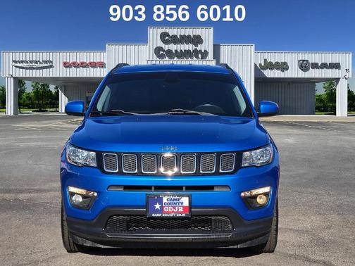 Laser Blue Pearlcoat 2017 Jeep Compass Latitude FWD